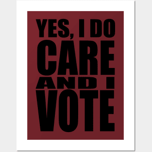 I Care Posters and Art